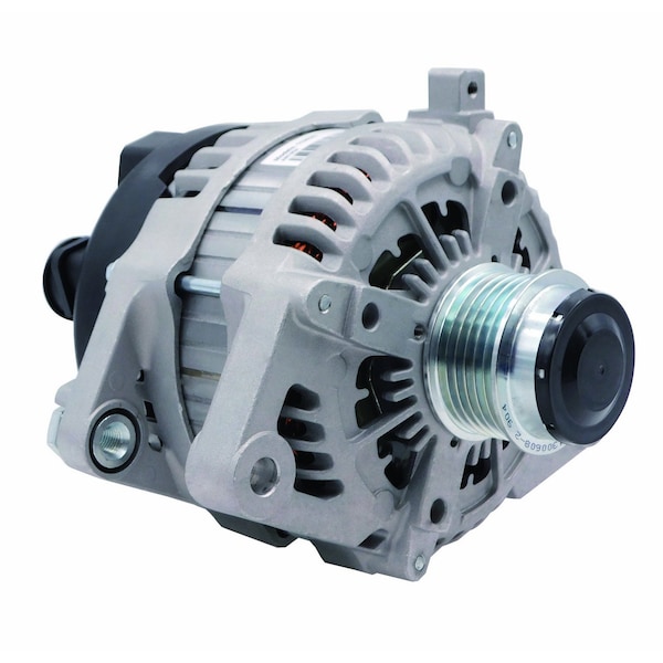 Wai Global Alternator, ALTND IRIF 12V 180A CW HP, 180 Amp12 Volt, CW, 6Groove Clutch Pulley 11353N - main